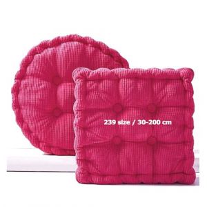 Coussin D'assise Lombaire Ergonomique Pour Banc de Jardin Tapis Sol Matelas Exterieur Epais Voiture Carr&eacute;e Chaise Capitonn&eacute; Banquette Et Longue Palette Interieur Rond Rectangulaire(Rose Rouge,30x30 cm (MOSIED, neuf)