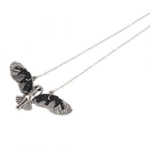 MRSTORY Collier Hibou argenté Lune Forêt Bijoux Rétro Hibou Forêt pour Femmes Filles (redzhi, neuf)