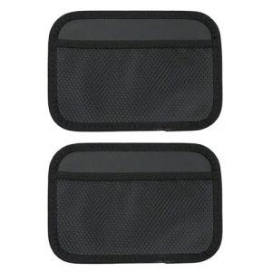 KGDUYC 2 Pièces Sacs en Filet pour Coffre de Voiture - 2 Sacs de 20,2 x 13,8 cm - Filet de Rangement - Filet de Coffre - Sac de Rangement en Filet pour téléphone Portable - Filet élastique (Qertyias OÜ, neuf)