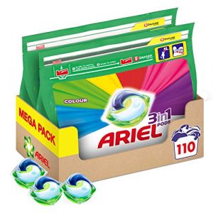 Ariel Capsules de lavage 3 en 1 110 lavages 3,53 kg (WeServ Store, neuf)