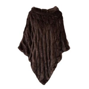 MAPIMANIA - Poncho Femme Chic et &Eacute;l&eacute;gant en Fausse Fourrure, Manteau Hiver, Ch&acirc;le Chaud, Cape Mariage Polaire, Bol&eacute;ro en Fourrure (MAPIMANIA, neuf)