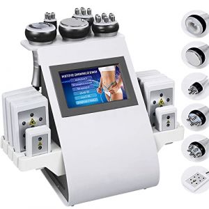 lipocavitation Radiofrequence, Amincissants et Raffermissants Professionnel 6 en 1 avec radiofréquence, appareil de réduction de la cellulite sous vide pour taille, cuisse, hanche, jambe (chixuzhuoyue, neuf)