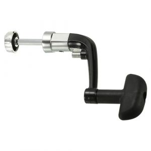 PATIKIL Pêche Moulinet Poignée Remplacement Pièce, Métal Manivelle Rocher Bras Rotatif Bouton Plastique Poignée pour Pêche Moulinet Accessoires, Fit 1000-4000 Série Bobine (125 mm) (PATIKIL UK, neuf)