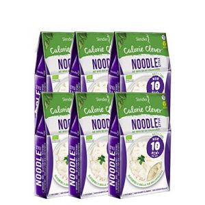 Shirataki Slendier pâtes de konjac biologique - paque de Nouillie-Style ( 6 x 250 g) (foodsetter, neuf)