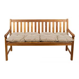 gutekissen Coussins pour Banc, Coussins pour balançoire de Jardin, siège LS (140x40, Beige) (FavreShop, neuf)