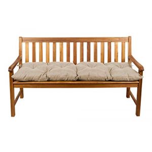 gutekissen Coussins pour Banc, Coussins pour balançoire de Jardin, siège LS (140x40, Beige) (taikiki4u, neuf)