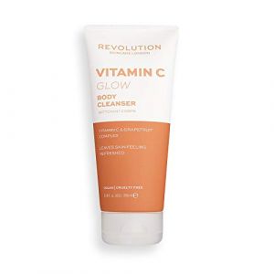 Revolution Skincare London, Vitamin C glow, Nettoyant pour Le Corps, 200ml (♥♥♥ GALAX France ♥♥♥ Sourire, Joie et Bonne Humeur, neuf)