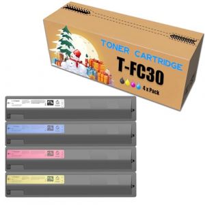 AUNNSY Compatible Remplacement De Cartouche pour Toshiba T-FC30 Toner pour E-Studio 2051C 2050C 2551C 2550C Imprimante 4 Color (WEIFENGLIU, neuf)