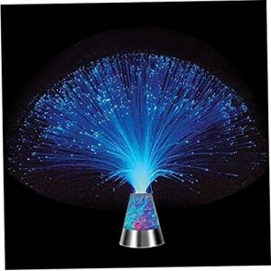 HoveeLuty Couleur De Lumi&egrave;re &Agrave; Fibre Optique Changement De Lampe De Nuit &Agrave; Fibre Optique Sensorielle Avec Base De C&ocirc;ne (pas De Batterie) &middot; (SANGDINZasd, neuf)