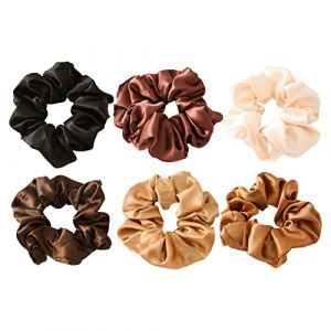 Gusengo Chouchous Cheveux Soie, Chouchou en Soie, Antid&eacute;Rapant Chouchou Satin Chouchou en Satin Cheveux, Accessoire Cheveux Anti-Casse Et Anti-Friction pour Femmes Et Filles (Gusengo, neuf)