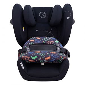 JYOKO KIDS Housse de Accessoire pour siège auto bébé en coton compatible avec Cybex Pallas G I-SIZE (accessoire Pallas G, HAPPY DINO) (JYOKO, neuf)