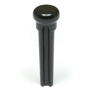 Graphtech Set de 6 chevilles de chevalet noires sans incrustation de points, Plaquettes de chevalet de guitare, Pi&egrave;ces de guitare, Guitare, Synth&eacute;tique, Noir (Fast Media Ships From USA, neuf)