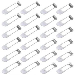 SRunDe 24Pi&egrave;ces Anneaux de Fixation &agrave; Ressort de 50mm/60mm Ressort Clip De Retenue Anneau Fermoir pour lampe LED Encastrable GU10/MR16 Downlight Spot Ampoule Support Anneau Luminaires (SRunDe, neuf)