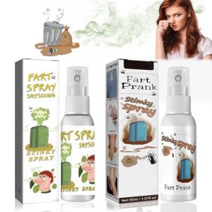 Spray Puant,Spray Caca, Fart Spray Extrêmement Puant pour Adultes, Mauvaise Odeur Extrêmement Longue Durée – Spray Qui PUE Le Caca 30ml*2PCS (LXCZ-EU, neuf)