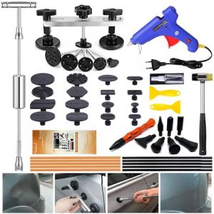 Manelord Ventouse Carrosserie et Kit Debosselage sans Peinture avec Pistolet &agrave; Colle, Debosselage Carrosserie, pour Voiture, R&eacute;frig&eacute;rateur, Moto Corps, Porte (ManelordEu, neuf)