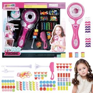 Machine &agrave; tresser &eacute;lectrique - Machine &agrave; tresser les cheveux, Kit d'outils de coiffage pour la d&eacute;coration de cheveux | Machine de torsion facile, kit de jouets multifonctionnels pour salon d (robetak, neuf)