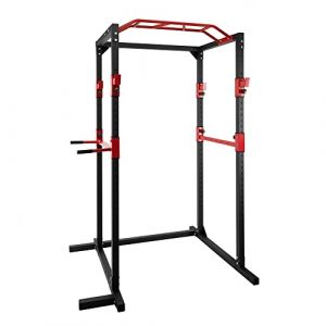 Ultrasport &lrm;Multifonctionnel Power Rack, Basic Power Rack, Handle Set, consiste poign&eacute;e et corde triceps &eacute;tendre variantes entra&icirc;nement, pour entra&icirc;nement efficace tout corps, gym domicile, multi-gym (Ultra24Shop_1, neuf)