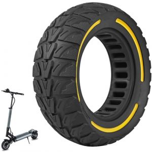 VOLOHAS 8,5 x 3 roues de rechange en caoutchouc plein 8 1/2 x 3 Pneu solide pour Zero 9/Vsett 8/9/9+/Inokim Light 2/KUGOO KIRIN X1 Pneu de rechange pour scooter électrique Pneu complet antidérapant (Flycoo, neuf)