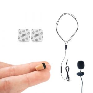 CooMax Oreillette Espion Invisible Casque sans Fil VIP Pro Microphone pour Examen - Micro Écouteur Espion Caché Appels Mobiles dans l'oreille Tricher (Oreillette Espion VIP Pro Mini + Microphone) (PingaOculto, neuf)