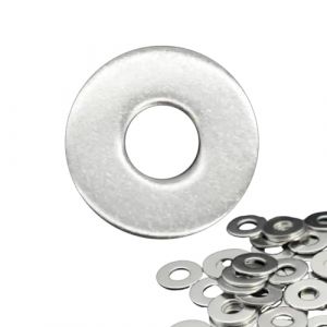 Flewdart rondelles metal M10 40pcs, rondelle plates en 304 acier inoxydable M10 x 25mm, rondelle inox pour Vis et écrous (M10x25 40pcs) (ZIHANGEU, neuf)