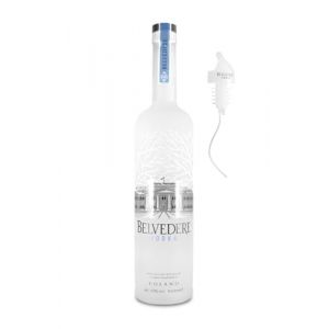 Belvedere Vodka 40% Vol. 6l + LED Lichtsticker (Ows, neuf)