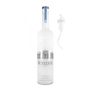 Belvedere Vodka 40% Vol. 6l + LED Lichtsticker (Urban-Drinks, neuf)