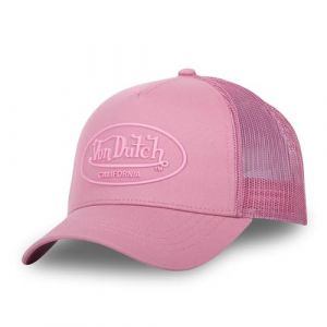 Von Dutch Casquette Enfant Log, Casquette Trucker Garçon & Fille, Ajustable par Snapback, Rose Taille TU (Webtexmarket, neuf)