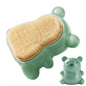 Rurunklee Brosse à ongles d'ours,Brosse à ongles d'ours - Brosse de nettoyage des ongles et des orteils | Brosse de nettoyage des ongles à poils souples, créative, facile à saisir, pour et femmes (zhrnfm, neuf)