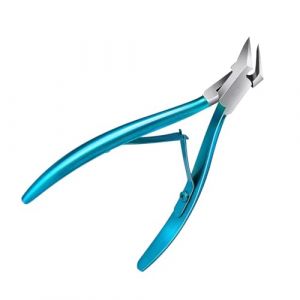 Coupe-ongles &agrave; t&ecirc;te inclin&eacute;e pour ongles d'orteils &agrave; large ouverture en acier inoxydable pour personnes &acirc;g&eacute;es (QChong3d, neuf)