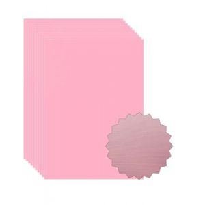 ASENME Paquet carton A4, 15 unit&eacute;s - couleur pastel Papier cartonn&eacute; textur&eacute; (Rose pastel, A4 / 15 unit&eacute;s) (Mar&iacute;a Mestre Cebri&aacute;n, neuf)