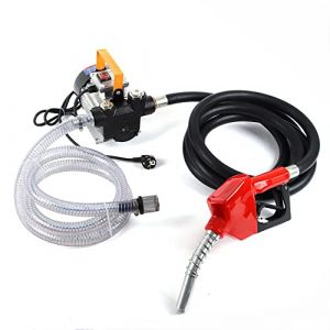 awolsrgiop Pompe &agrave; diesel 230 V, 550 W 60 L/min Pompe &agrave; diesel auto-amor&ccedil;ante Pistolet de distribution Pompe &agrave; huile Station-service, Pompe &agrave; biodiesel Pompe &agrave; fioul auto-amor&ccedil;ante Pompe &agrave; huile (Anifeir, neuf)