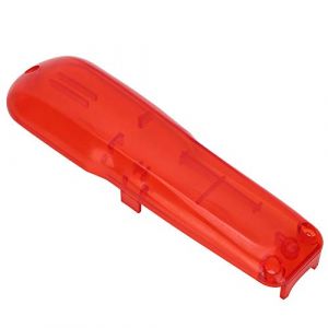 Qukaim Housse de rechange Accory pour tondeuse à cheveux électrique, rouge transparent, accessoire durable pour tondeuse à cheveux et tondeuses (Blantye, neuf)