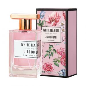 White Tea Rose Spray Parfum frais naturel et fruit&eacute; longue dur&eacute;e Blanc Taille unique 50 ml (yINgqinAOo, neuf)
