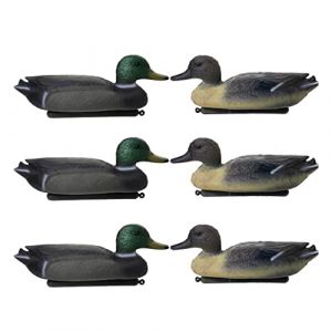 Sharplace Set de 6pcs Leurre Decoy Canard pour/Tir Figure R&eacute;aliste Flottant D&eacute;coration Jardin Ext&eacute;rieur Piscine (RT Technology, neuf)