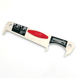 BININIU Outil Test d'usure chaîne pour Sram 11 12 Vitesses, indicateur d'usure de chaîne Compatible avec Toutes Les chaînes AXS etap Force GX Rival Eagle Powerlock modèle Chaînes, Universel pour Sram (Deam Basics Europe, neuf)