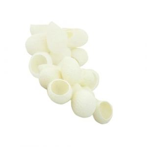 SAFIGLE 200pi&egrave;ces Boule De Soie Naturelle Pour Gommage Peau Nettoyante Beaut&eacute; Visage &Eacute;limine Points Noirs Exfolie Douceur (Grand Di, neuf)