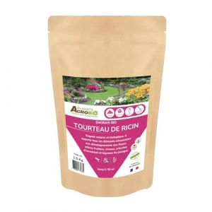 Engrais bio tourteau de ricin granulé (1,5 Kg) (Planète Agrobio, neuf)