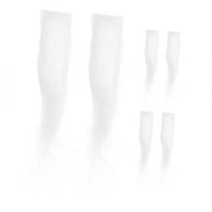 BESPORTBLE Lot De 3 Paires De Fausses Barbes Et Moustaches Pour Enfants Déguisement De Fête De Noël Fausses Moustaches Faux Poils Faciaux Moustaches Sourcils Et Moustaches Pour Vieil (Breeze & Leaves, neuf)
