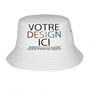 MOSGDBV Chapeau Personnalisable Bob Personnalis&eacute; de Randonn&eacute;e et Voyage &ndash; Cr&eacute;ez Un Bob Unique avec Votre Logo Chapeau Homme Soleil&ndash; Cadeau Original pour Plein Air (l&uuml;simaoyi, neuf)