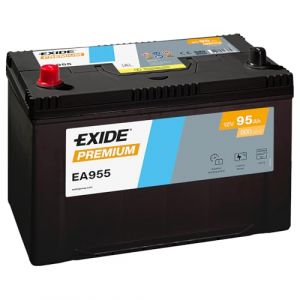 EXIDE Premium EA955 Batterie de Voiture 95Ah 800A (BatteryGroupFR, neuf)