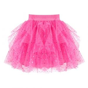 Sunny Fashion Filles Jupe Rose Rose À Pois Pétillant Tutu Partie Ballet Tulle 7-8 Ans (Sunny Fashion Europe, neuf)