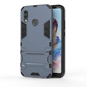 CHcase Coque pour Huawei P20 Lite, 2 en 1 Armour Style Robuste Hybrides Double Couche Armure Defender TPU + PC Hard Case Cover avec Kickstand Support pour Huawei P20 Lite -Black Plus Gray (hyhkj, neuf)