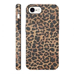Yomjew Funda Coque de t&eacute;l&eacute;phone avec imprim&eacute; gu&eacute;pard mignon pour iPhone 16e 6,1", coquette de luxe, esth&eacute;tique de luxe, motif l&eacute;opard marron, coque de t&eacute;l&eacute;phone brillante 2-en-1 en TPU souple pour (qiaomuwenhuachuanmeiyouxiangongsi, neuf)