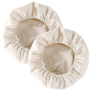 2 Ronde Banneton pour Pain Fermentation Corbeille &agrave; Pain Moule, Faire son Levain-25 cm (Ji chen fan shop, neuf)