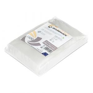 Bolsemack Sacs Sous Vide Alimentaires 100 Sachets 25 x 35 cm pour Machine Mise Sous Vide Sans BPA, Sacs Gaufrés pour Conservation et Cuisson, Poches Sous-Vide pour Congelation Fabriqués en UE. (Bolsemack, neuf)