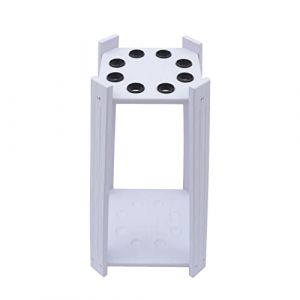 Alnemy Support de Queue de Billard - Accessoire de Rangement pour Boules - Pour la Maison et le Club - Blanc (GUANBOLILI, neuf)