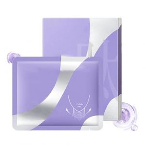 Masque Cou Hydratation Intense, Raffermissant et Anti-Rides aux Peptides, 5 pi&egrave;ces/bo&icirc;te, Hydratant pour Tous Types de Peaux (yangjiangshikanhangganshangmaoyouxiangongsi, neuf)