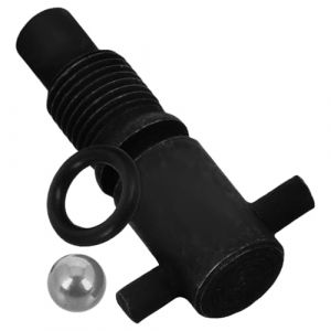 Hohopeti Valve de Retour D&rsquo;Huile pour Cric Hydraulique Vertical Vis de Purge Joint D&rsquo;Huile et Bille D&rsquo;Acier Accessoire Petit et Robuste pour R&eacute;paration Automobile Outil de Maintenance (Orcchid, neuf)