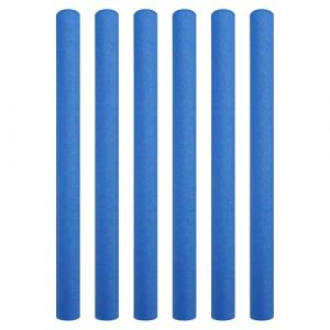 6 Pièces Tubes en Mousse pour Trampoline, 88cm Manchons de Protection en Mousse pour Poteaux de Trampoline, Accessoires Trampolin Antidérapants et Résistants Aux Intempéries, Bleu (XingTaiShiFengCongWuLiuYouXianGongSi, neuf)
