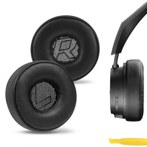 Geekria QuickFit Coussinets de rechange pour casque Plantronics BackBeat FIT 500, BackBeat FIT 505 (Noir) (GeekriaDirectEU, neuf)